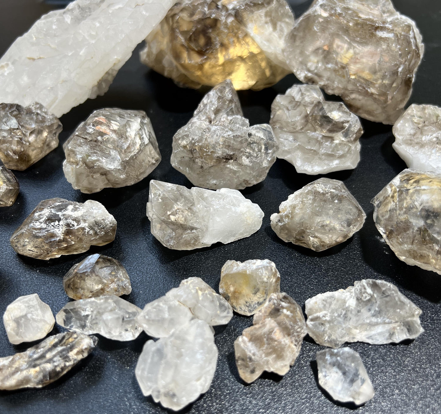 Elestial Alligtor Quartz Crystal Clusters Rough Raw Wholesale
