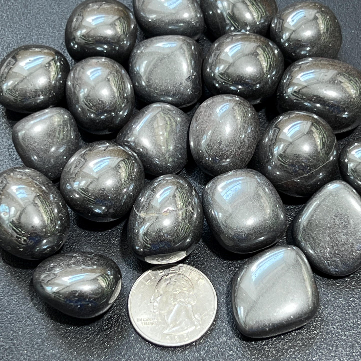 Hematite Tumbled Stones (By The Piece or Pound) Wholesale